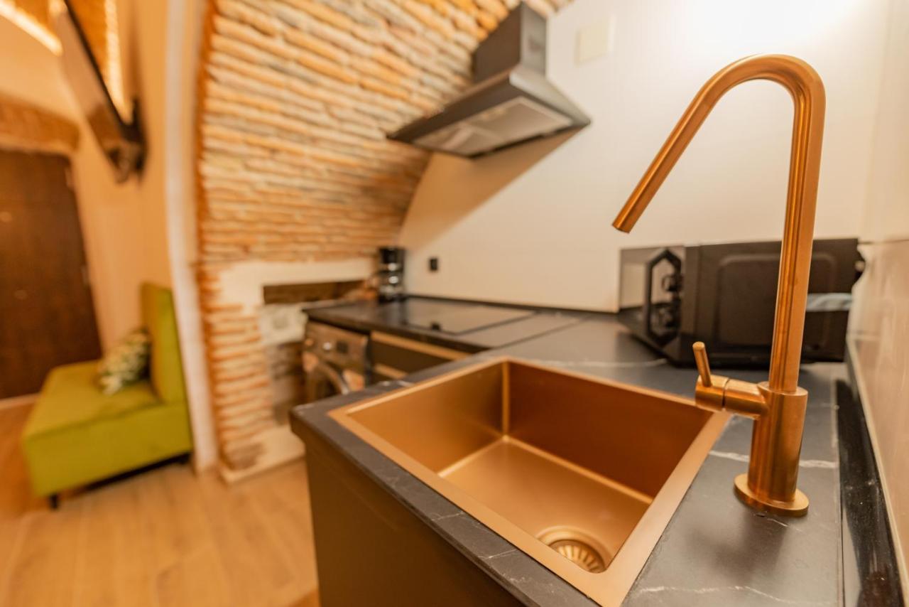 Appartamento Galarza Deluxe Casa Xvi-Xvii Parking Privado Gratis Caces Esterno foto
